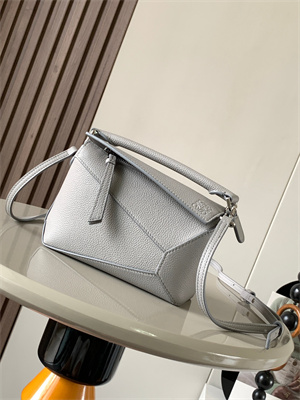 Loewe Mini Puzzle Bag In Soft Grained Calfskin