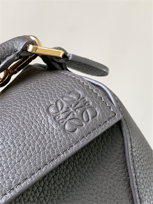 Loewe Mini Puzzle Bag In Soft Grained Calfskin