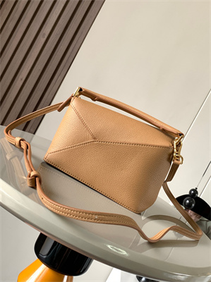 Loewe Mini Puzzle Bag In Soft Grained Calfskin