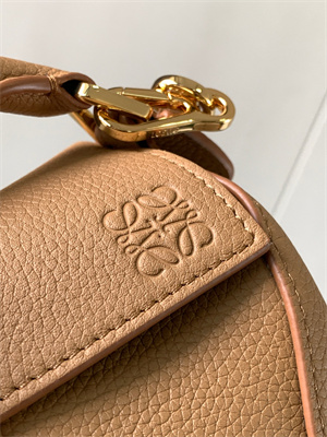 Loewe Mini Puzzle Bag In Soft Grained Calfskin