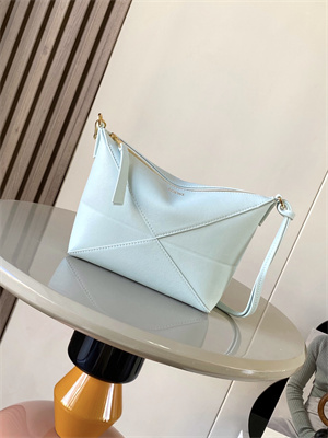 Loewe Puzzle Fold Pouch In Shinny Nappa Calfskin