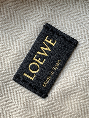 Loewe Cubi Bag In Anagram Jacquard and Calfskin