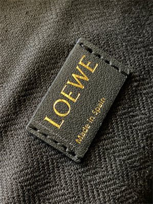 Loewe Cubi Bag In Anagram Jacquard and Calfskin