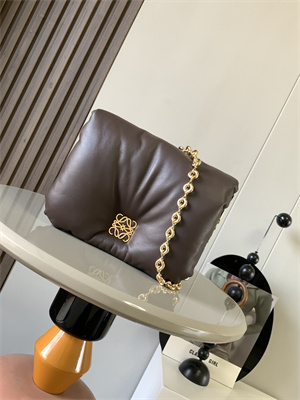 Loewe Mini Puffer Goya bag in shiny nappa lambskin