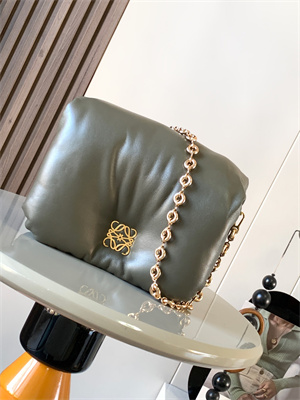 Loewe Mini Puffer Goya bag in shiny nappa lambskin