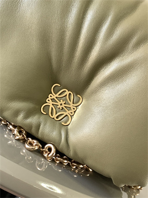 Loewe Mini Puffer Goya bag in shiny nappa lambskin