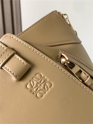 Loewe Compact Hammock bag in satin calfskin With Jacquard Strap