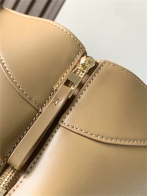 Loewe Compact Hammock bag in satin calfskin With Jacquard Strap