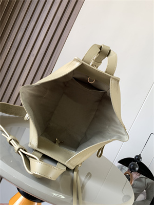 Loewe Compact Hammock bag in satin calfskin With Jacquard Strap