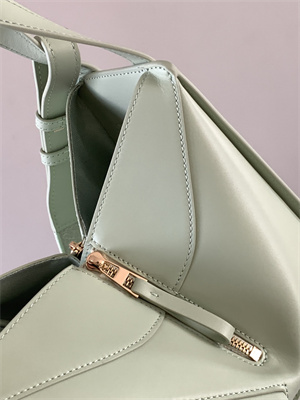 Loewe Compact Hammock bag in satin calfskin With Jacquard Strap