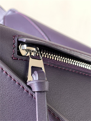 Loewe Compact Hammock bag in satin calfskin With Jacquard Strap