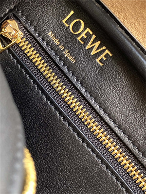 Loewe Amazona 23 Bag In Anagram Jacquard and Calfskin Black