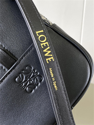 Loewe Amazona 28 Bag In Anagram Jacquard and Calfskin Black