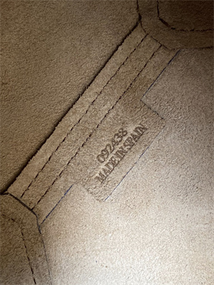 Loewe Mini Puzzle Fold Tote In Shinny Calfskin Anbyss Blue