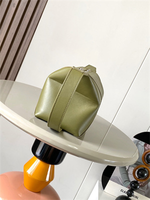 Loewe Puzzle Fold Wash Bag In Shinny Calfskin