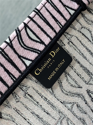 CD Miss Dior Large Book Tote Allover Emb Pale Pink