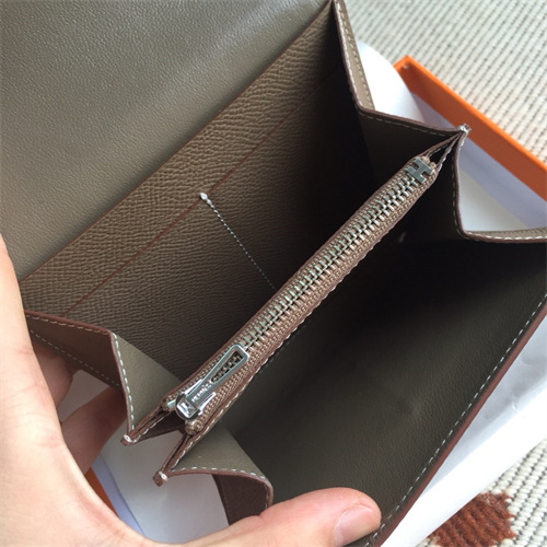 Her.mes Constance Compact Wallet Epsom Leather All Colors