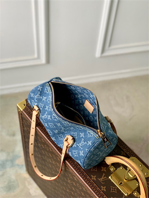 L.V Papillon Monogram Denim canvas M46830