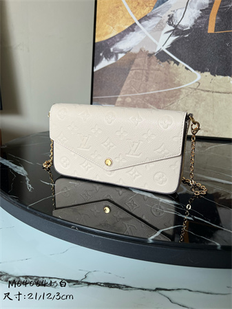 L.V  Felicie Pochette Monogram Emprenite Cream M64064