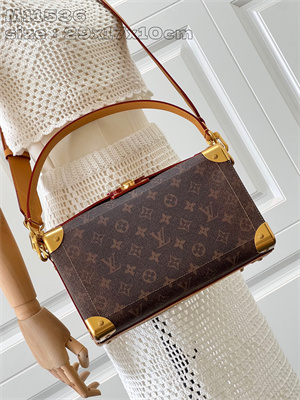 L.V Soul Trunk East West Monogram Dust coated canvas M11536