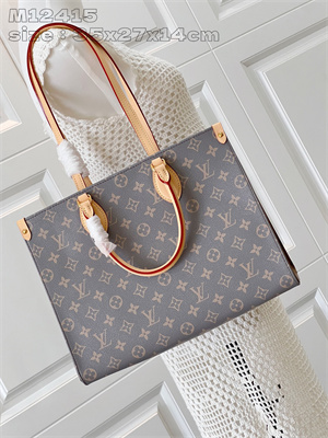 L.V ONTHEGO MM Monogram coated canvas Parisian M12415