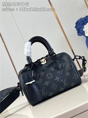 L.V SPEEDY BANDOULIÈRE 18 Monogram Eclipse M24606