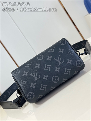 L.V SPEEDY BANDOULIÈRE 18 Monogram Eclipse M24606