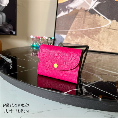 L.V Rosalie Coin Purse Monogram Empreinte Hot Pink M81520