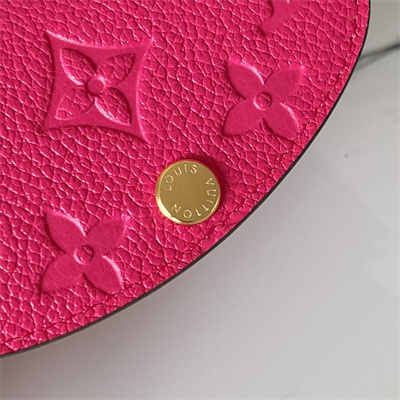 L.V Rosalie Coin Purse Monogram Empreinte Hot Pink M81520