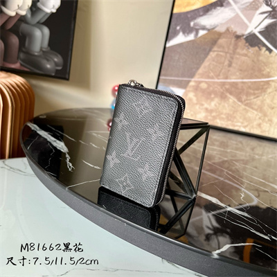 L.V Zippy Coin Purse Vertical Monogram Eclipse M81662