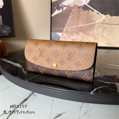 L.V Emilie Wallet Monogram Reverse Canvas M82157