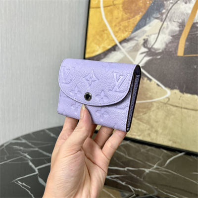 L.V Rosalie Coin Purse Monogram Empreinte Purple M82394