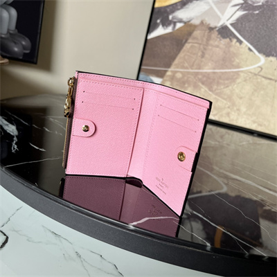 L.V Lisa Wallet Monogram Canvas Lollipop Pink M82383