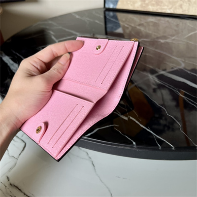 L.V Lisa Wallet Monogram Canvas Lollipop Pink M82383