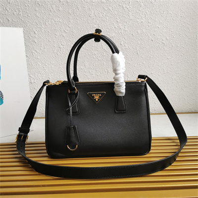 Prada Medium Galleria leather bag Black Color 1BA863