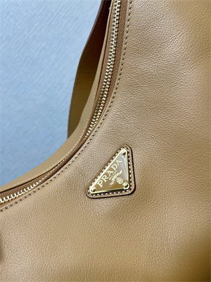 Prada Aimée large leather shoulder bag Caramel Color 1BC228