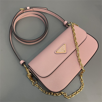 Prada Saffiano leather mini-bag Pink Color 1BD356