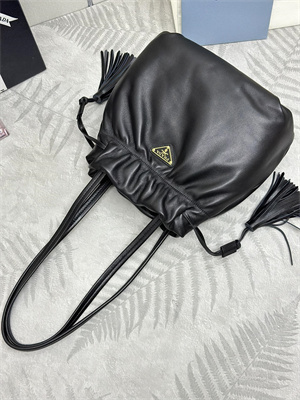 Prada Nappa leather shoulder bag Black Color 1BG541