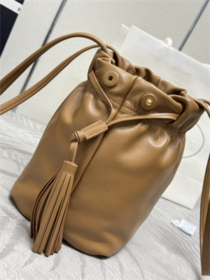 Prada Nappa leather shoulder bag Caramel Color 1BG541