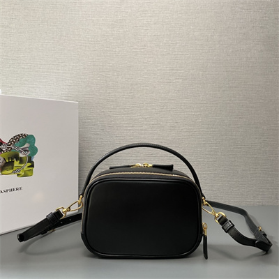 Prada Odette leather mini-bag Black Color 1BH203