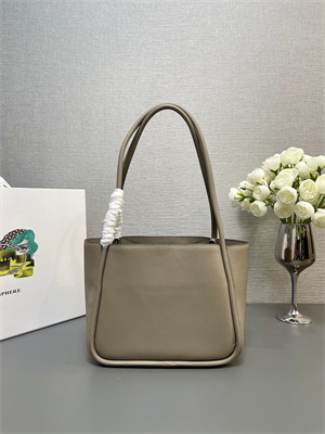 Prada Leather mini tote bag Clay 1BG539