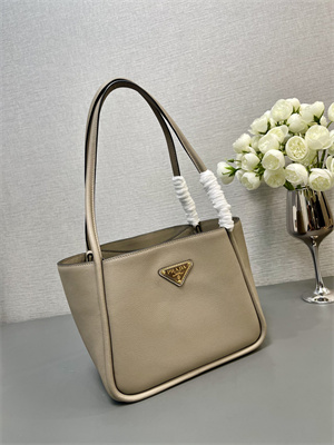 Prada Leather mini tote bag Clay 1BG539