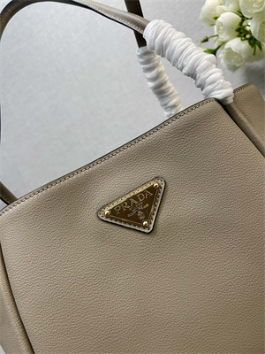 Prada Leather mini tote bag Clay 1BG539