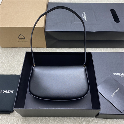 Y.S.L Mini Voltaire In Box Saint Laurent Black Color