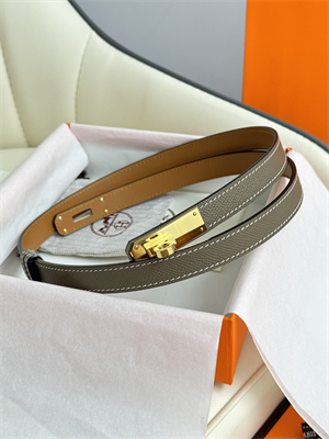 Hermes Kelly 18 Belt Epsom Leather Gold Hardware Etoupe