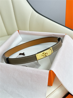 Hermes Kelly 18 Belt Epsom Leather Gold Hardware Etoupe