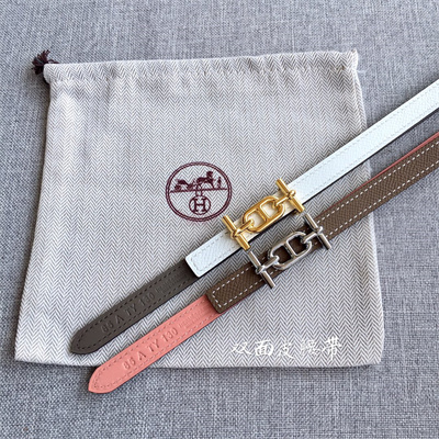 Hermes Ancre belt buckle & Reversible Epsom leather strap 13 mm All Colors