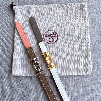 Hermes Ancre belt buckle & Reversible Epsom leather strap 13 mm All Colors