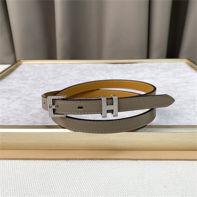 Hermes Pop H Guillochee 15 belt 15MM Cowhide Etoupe