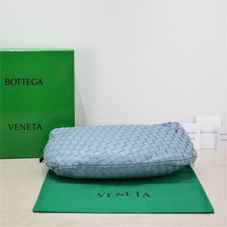 BV Small Jodie In Lambskin Leather Cloud Blue Color